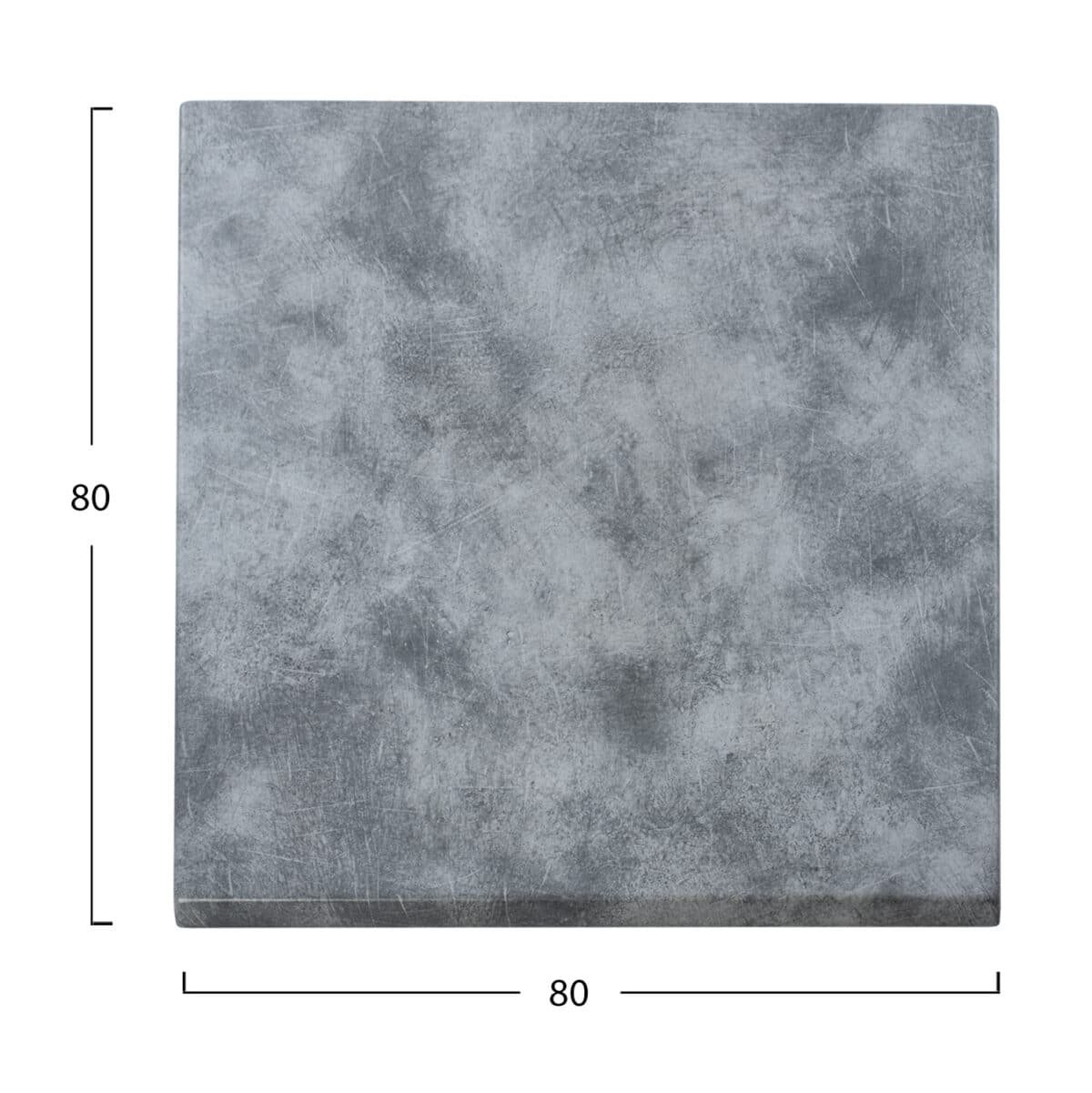 ΕΠΙΦΑΝΕΙΑ ΤΡΑΠΕΖΙΟΥ WERZALIT 80Χ80Χ3.5εκ. CEMENT HM5231.22 - Image 2