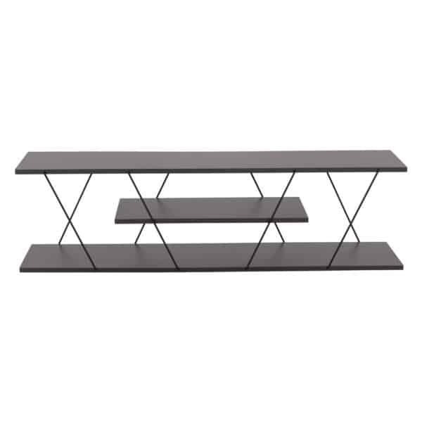 ΕΠΙΠΛΟ ΤΗΛΕΟΡΑΣΗΣ TARS HM8922.20 ΜΕΛΑΜΙΝΗ ΓΚΡΙ 120x32x33Yεκ. - Image 3