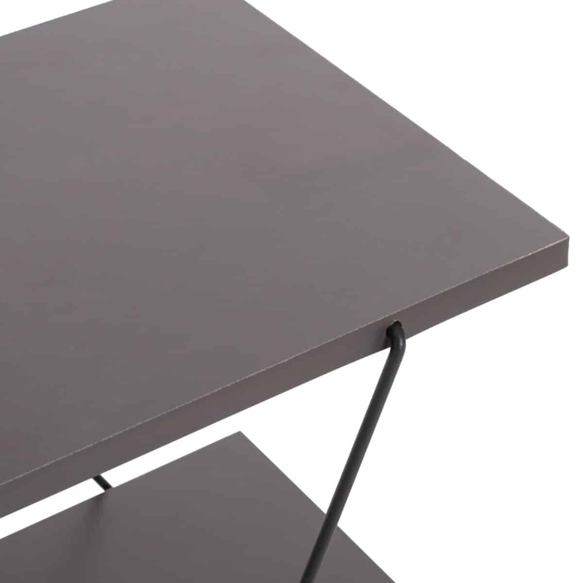 ΕΠΙΠΛΟ ΤΗΛΕΟΡΑΣΗΣ TARS HM8922.20 ΜΕΛΑΜΙΝΗ ΓΚΡΙ 120x32x33Yεκ. - Image 4
