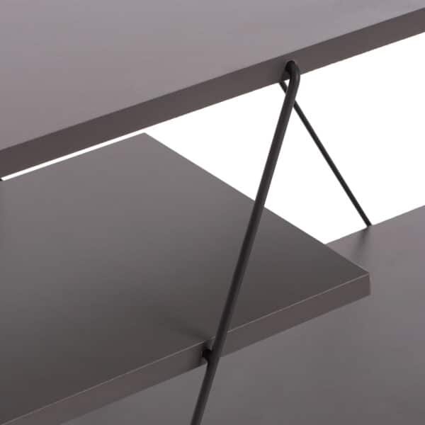 ΕΠΙΠΛΟ ΤΗΛΕΟΡΑΣΗΣ TARS HM8922.20 ΜΕΛΑΜΙΝΗ ΓΚΡΙ 120x32x33Yεκ. - Image 6