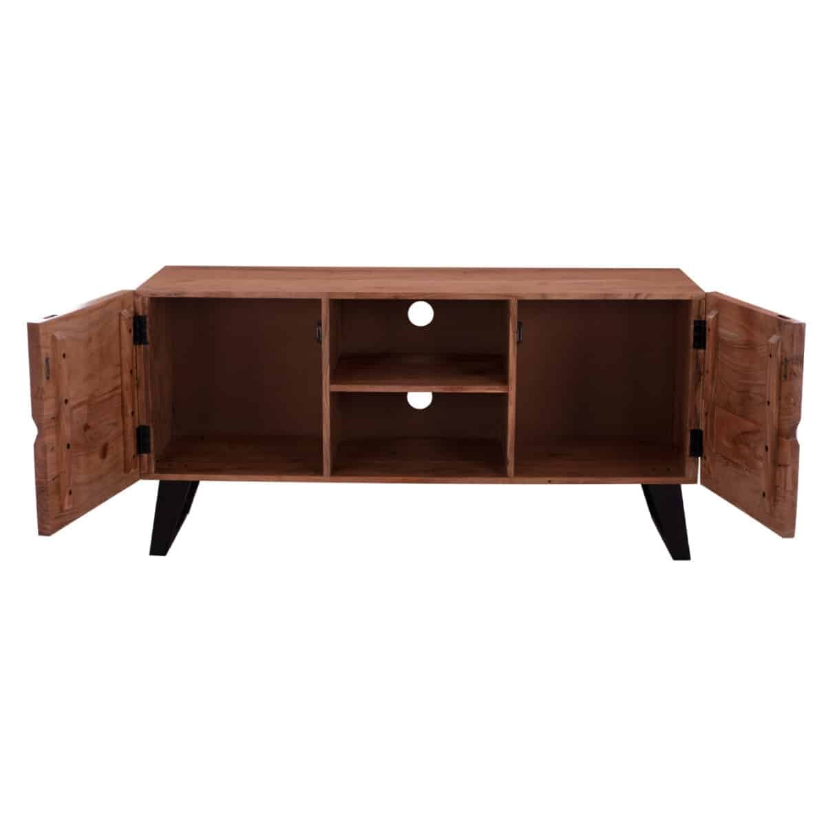 ΕΠΙΠΛΟ TV ALICIA ΜΑΣΙΦ ΞΥΛΟ ΑΚΑΚΙΑΣ ΦΥΣΙΚΟ HM8174.11 160x43x66Y εκ. - Image 4
