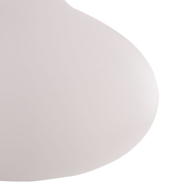 ΕΠΙΤΡΑΠΕΖΙΟ ΔΙΑΚΟΣΜΗΤΙΚΟ ΒΑΖΟ DENI HM4663.02M FIBER CEMENT ΣΕ ΛΕΥΚΟ--Φ30x29.5Υεκ - Image 7