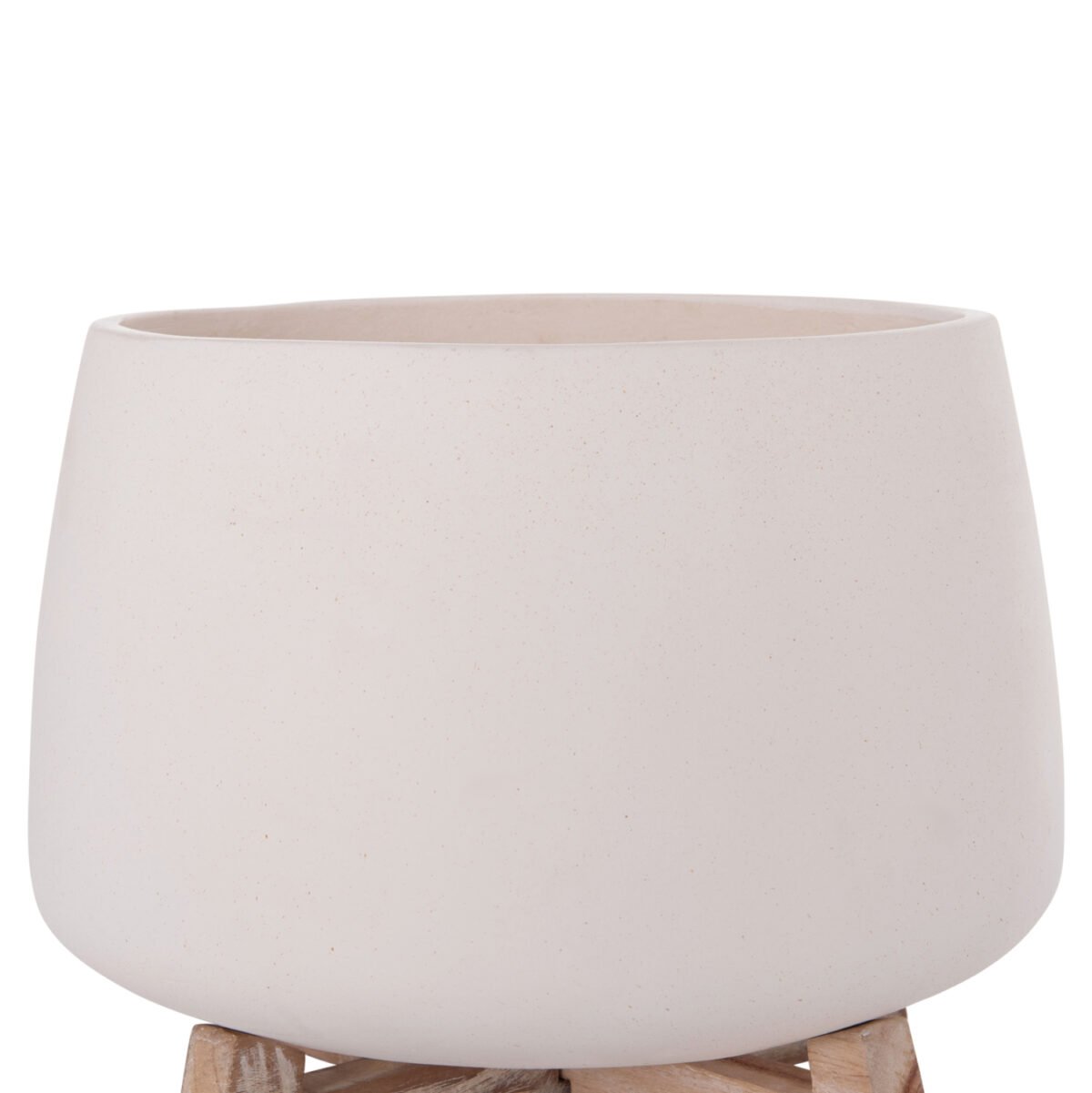 ΓΛΑΣΤΡΑ ΕΣ.ΧΩΡΟΥ FRELLO HM4674.02L ΛΕΥΚΟ FIBER CEMENT--TEAK ΒΑΣΗ 29x29x23,5Υεκ. - Image 4