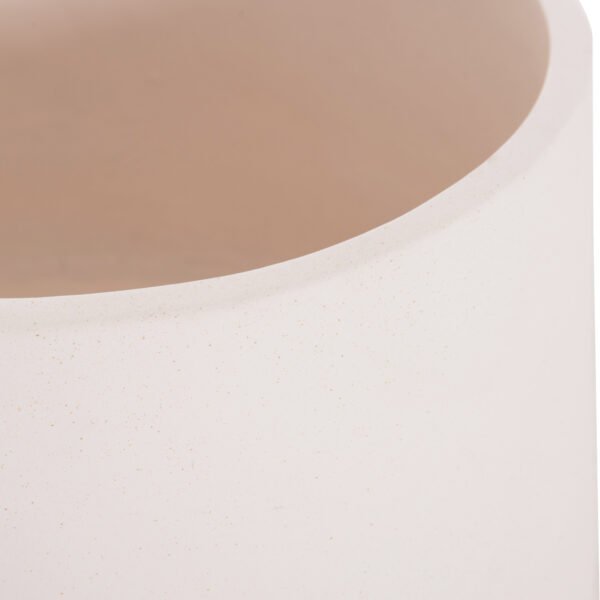 ΓΛΑΣΤΡΑ ΕΣΩΤ.ΧΩΡΟΥ QUAN HM4680.02L FIBER CEMENT ΛΕΥΚΟ--ΒΑΣΗ TEAK Φ38x62Υεκ - Image 7