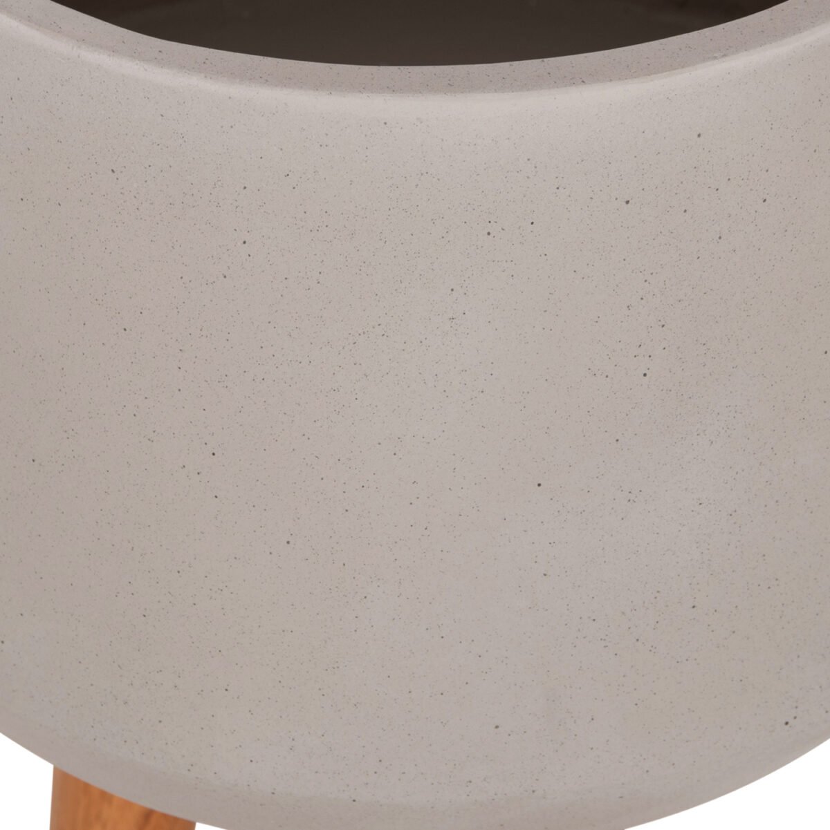 ΓΛΑΣΤΡΑ ΕΣΩΤ.ΧΩΡΟΥ QUAN HM4680.03L FIBER CEMENT ΓΚΡΙ--ΒΑΣΗ TEAK Φ38x62Υεκ - Image 10