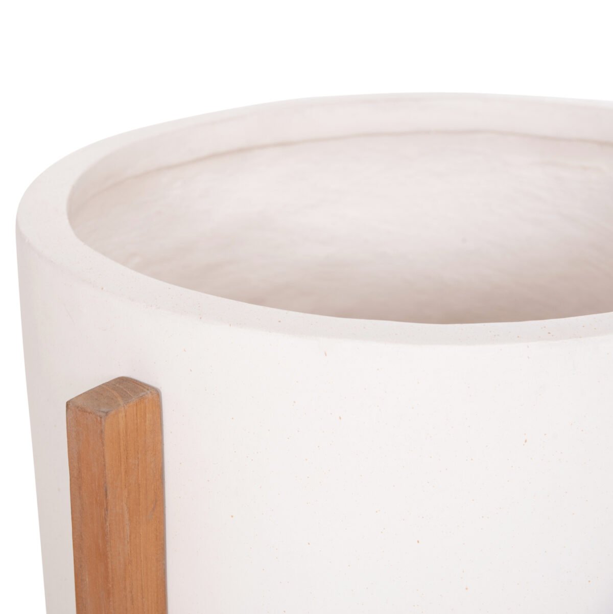 ΓΛΑΣΤΡΑ/ΚΑΣΠΟ ΕΣΩΤ.ΧΩΡΟΥ HOFF HM4682.02M FIBER CEMENT ΛΕΥΚΟ-TEAK ΒΑΣΗ Φ40x39Υεκ - Image 9