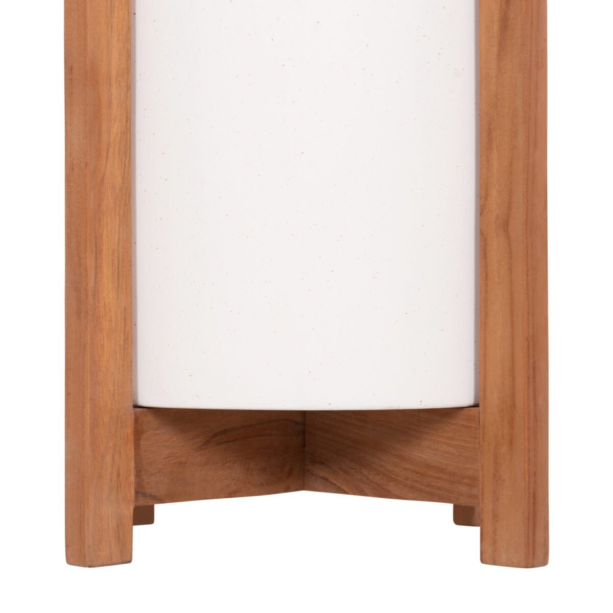 ΓΛΑΣΤΡΑ/ΚΑΣΠΟ ΕΣΩΤ.ΧΩΡΟΥ HOFF HM4682.02S FIBER CEMENT ΛΕΥΚΟ-TEAK ΒΑΣΗ Φ33x42Υεκ - Image 5