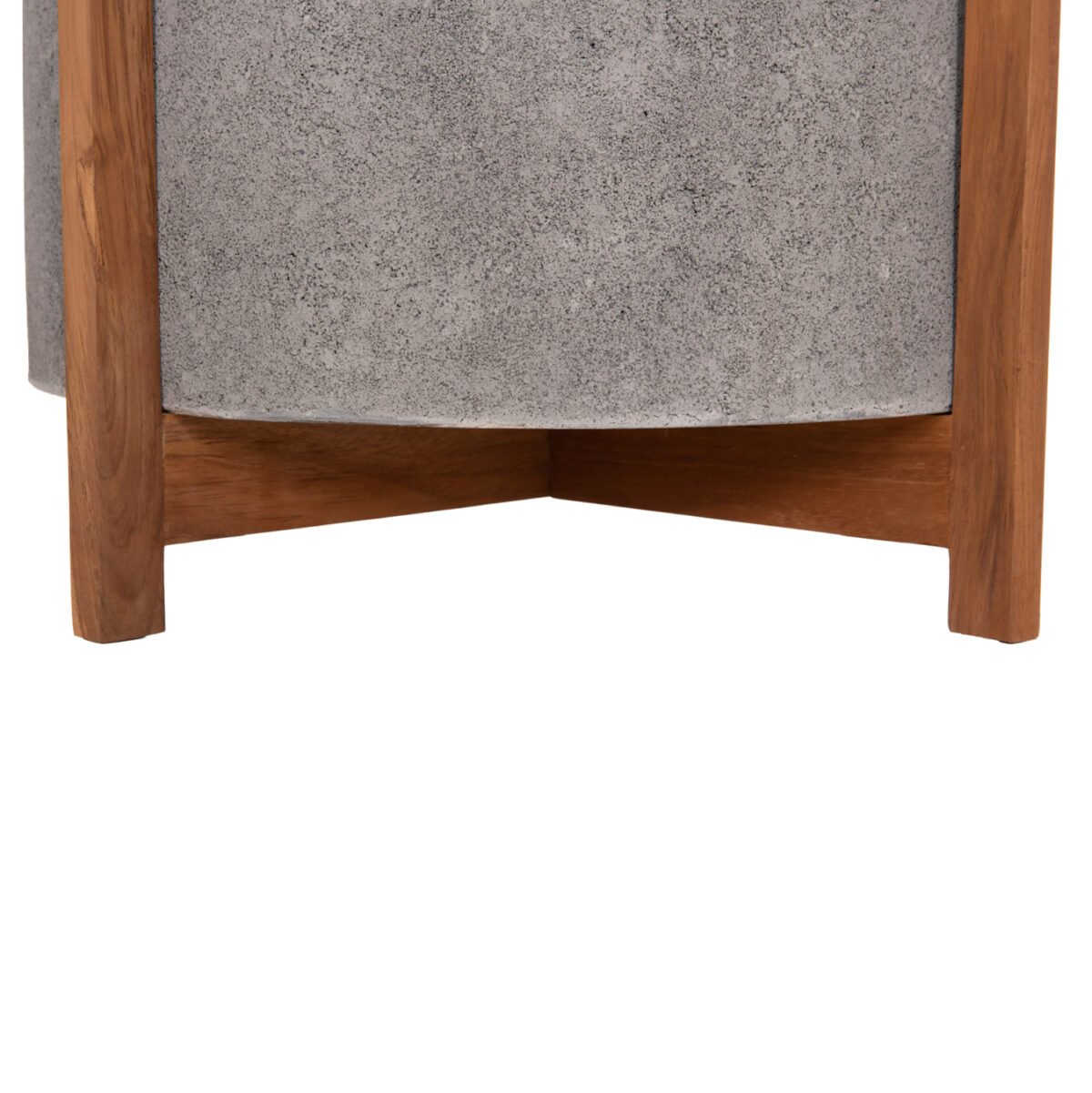 ΓΛΑΣΤΡΑ/ΚΑΣΠΟ ΕΣΩΤ.ΧΩΡΟΥ HOFF HM4682.03L FIBER CEMENT ΓΚΡΙ-TEAK ΒΑΣΗ Φ50x35Υεκ - Image 5