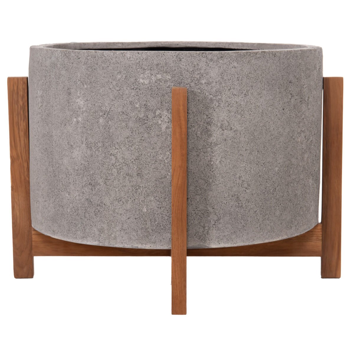 ΓΛΑΣΤΡΑ/ΚΑΣΠΟ ΕΣΩΤ.ΧΩΡΟΥ HOFF HM4682.03L FIBER CEMENT ΓΚΡΙ-TEAK ΒΑΣΗ Φ50x35Υεκ - Image 6