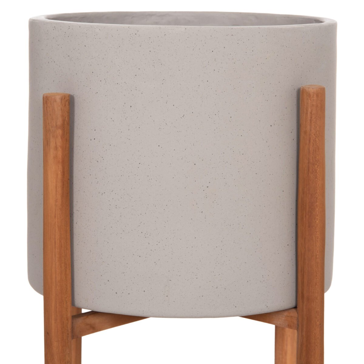 ΓΛΑΣΤΡΑ ΕΣΩΤ.ΧΩΡΟΥ RENTIL HM4684.03S FIBER CEMENT ΧΡΩΜΑ ΓΚΡΙ--ΒΑΣΗ TEAK Φ27x56Υ - Image 4