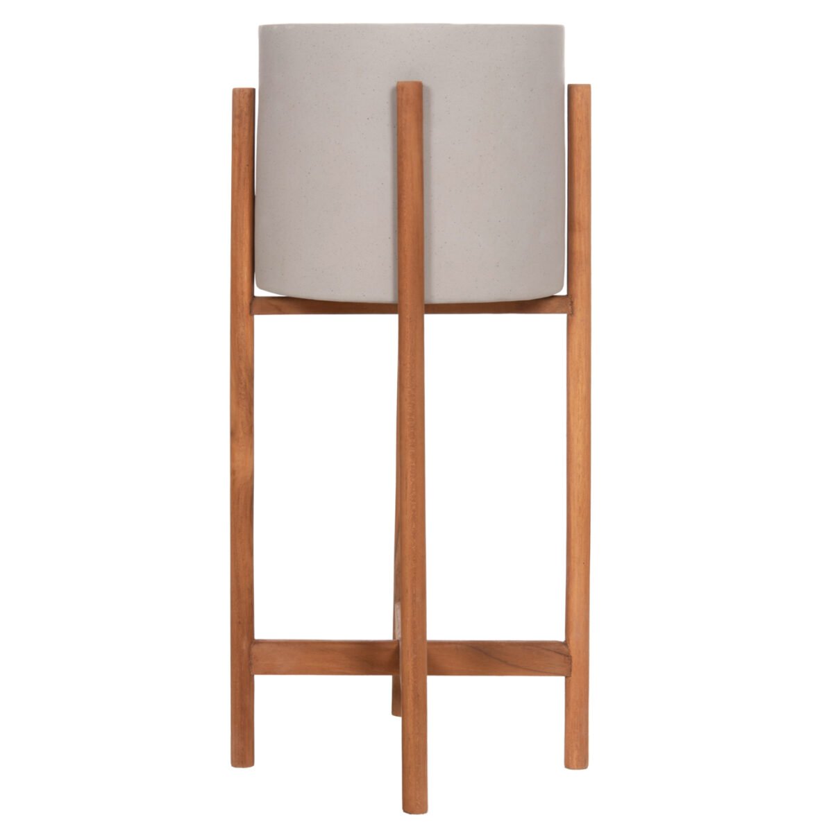 ΓΛΑΣΤΡΑ ΕΣΩΤ.ΧΩΡΟΥ RENTIL HM4684.03S FIBER CEMENT ΧΡΩΜΑ ΓΚΡΙ--ΒΑΣΗ TEAK Φ27x56Υ - Image 6