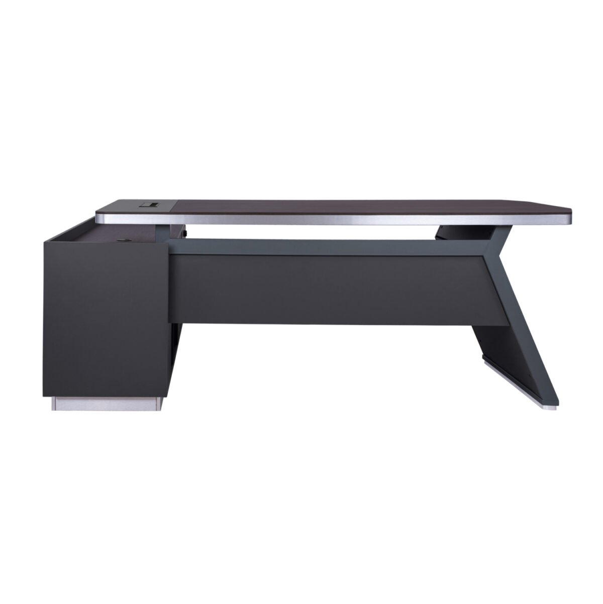 ΓΡΑΦΕΙΟ ΕΠΑΓΓΕΛΜΑΤΙΚΟ ΔΕΞΙΑ ΓΩΝΙΑ ROSEWOOD HM2084R 220X180X76Υ εκ. - Image 4