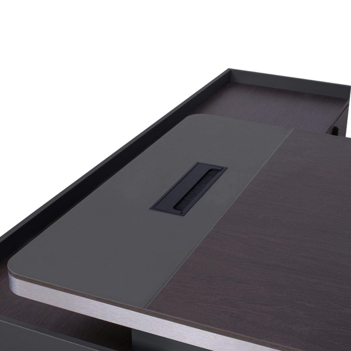ΓΡΑΦΕΙΟ ΕΠΑΓΓΕΛΜΑΤΙΚΟ ΔΕΞΙΑ ΓΩΝΙΑ ROSEWOOD HM2084R 220X180X76Υ εκ. - Image 5
