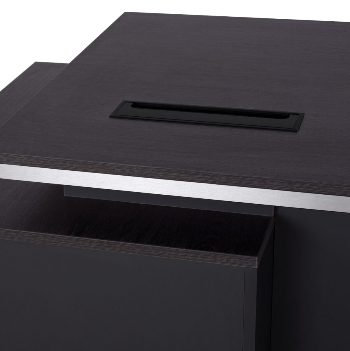 ΓΡΑΦΕΙΟ ΕΠΑΓΓΕΛΜΑΤΙΚΟ ΜΕ ΔΕΞΙΟ ΝΤΟΥΛΑΠΙ ROSEWOOD HM2113R 180X80X76Υ εκ. - Image 5