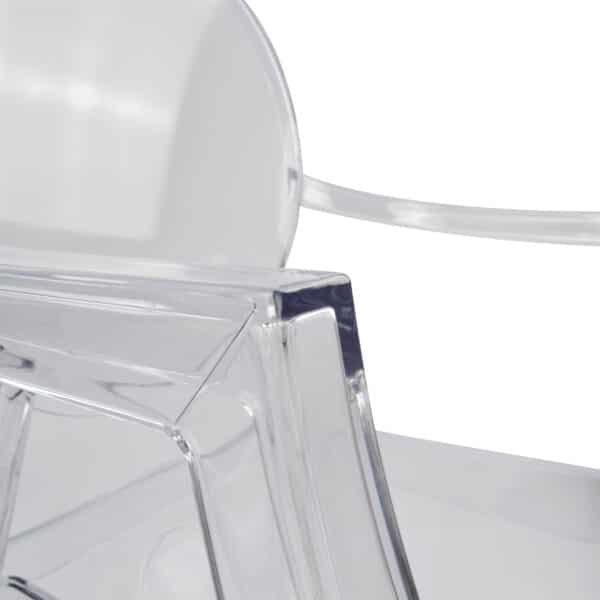ΠΟΛΥΘΡΟΝΑ ΑΚΡΥΛΙΚΗ ΔΙΑΦΑΝΗ ΜΕ ΜΠΡΑΤΣΑ ARAMIS HM0169 52,2x56,5x92Υ εκ. - Image 8