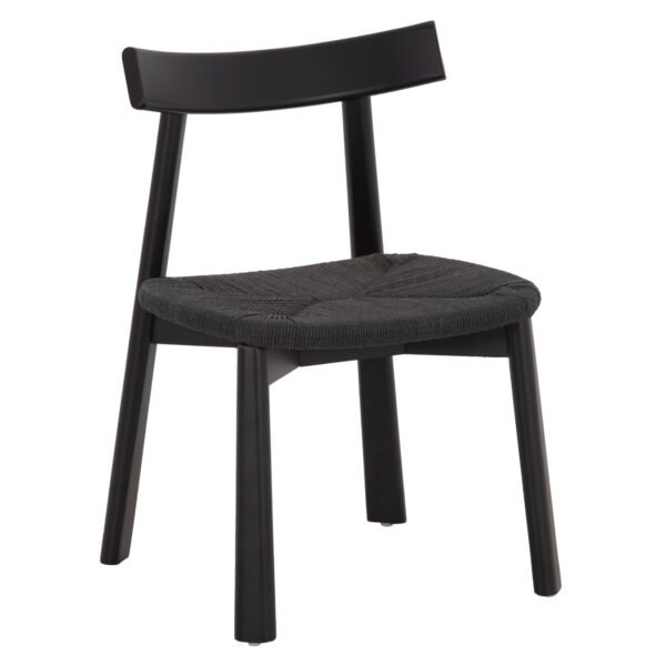 KΑΡΕΚΛΑ ΤΡΑΠΕΖΑΡΙΑΣ OSORIO HM18335.02 RUBBERWOOD & ΣΧΟΙΝΙ ΣΕ ΜΑΥΡΟ 51x55x74Υεκ