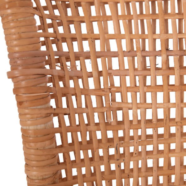 ΚΑΡΕΚΛΑ ΤΡΑΠΕΖΑΡΙΑΣ LIBERTY HM8752.11 TOON ΞΥΛΟ-ΨΑΘΑ RATTAN---Β'ΔΙΑΛΟΓΗΣ 49x54x89Υεκ - Image 3