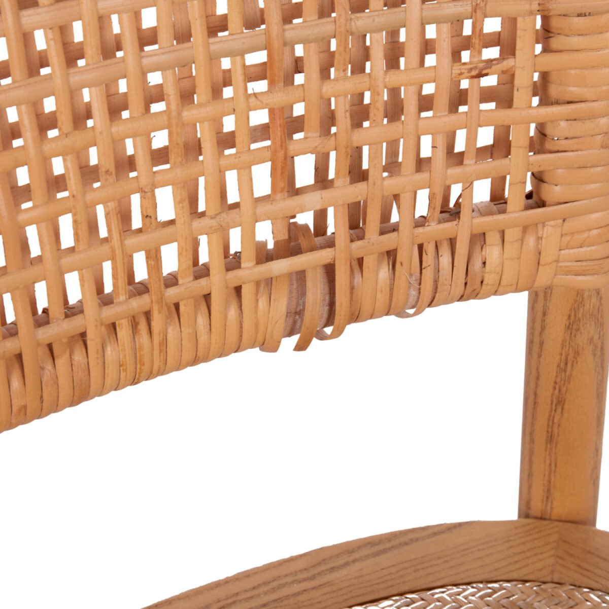 ΚΑΡΕΚΛΑ ΤΡΑΠΕΖΑΡΙΑΣ LIBERTY HM8752.11 TOON ΞΥΛΟ-ΨΑΘΑ RATTAN---Β'ΔΙΑΛΟΓΗΣ 49x54x89Υεκ - Image 7