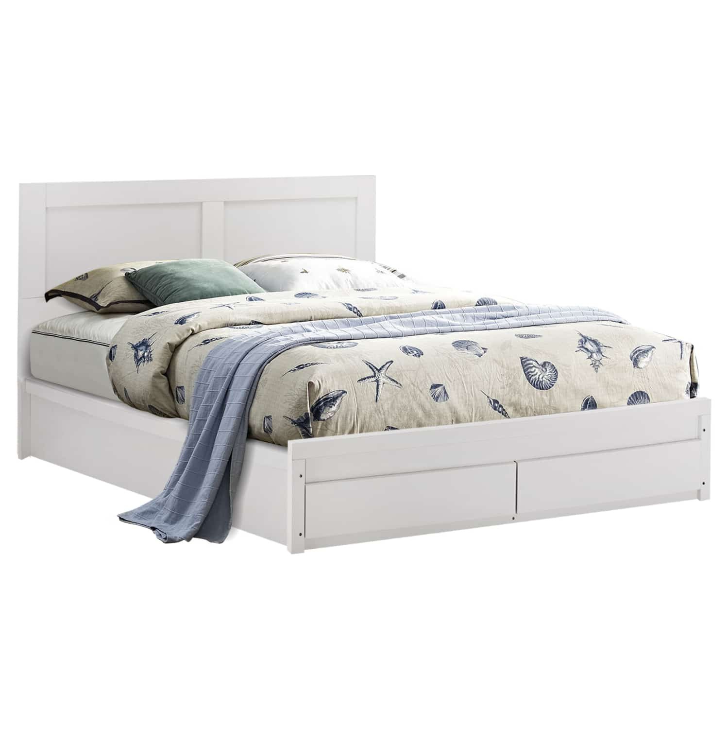 ΚΡΕΒΑΤΙ CAPRI HM312.05 ΜΕ 2 ΣΥΡΤΑΡΙΑ ΛΕΥΚΟ ΓΙΑ ΣΤΡΩΜΑ 150x200 εκ. ΚΡΕΒΑΤΙ CAPRI HM312.05 ΜΕ 2 ΣΥΡΤΑΡΙΑ ΛΕΥΚΟ ΓΙΑ ΣΤΡΩΜΑ 150x200 εκ.