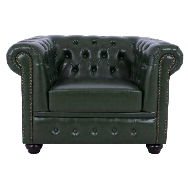ΠΟΛΥΘΡΟΝΑ T.CHESTERFIELD POLINA HM3011.08 PU ΚΥΠΑΡΙΣΣΙ 106x87x70Y εκ. - Image 3