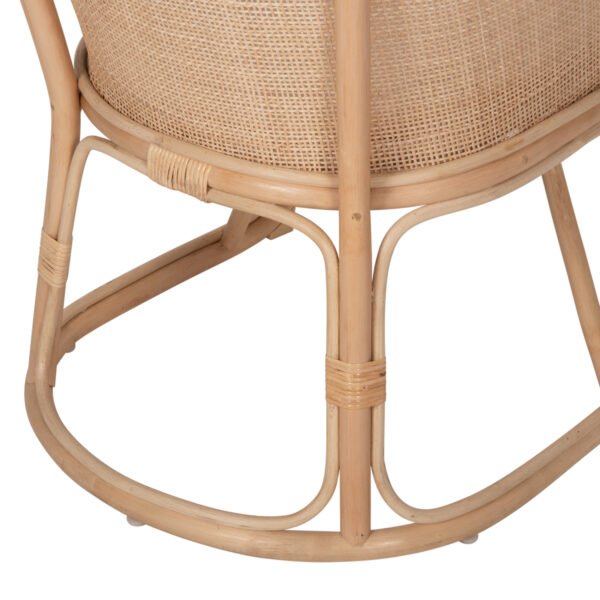 ΠΟΛΥΘΡΟΝΑ ΚΙΚΟ HM9839 RATTAN ΣΕ ΦΥΣΙΚΟ ΧΡΩΜΑ-ΛΕΥΚΟ ΜΑΞΙΛΑΡΙ 61x71x76Yεκ. - Image 9