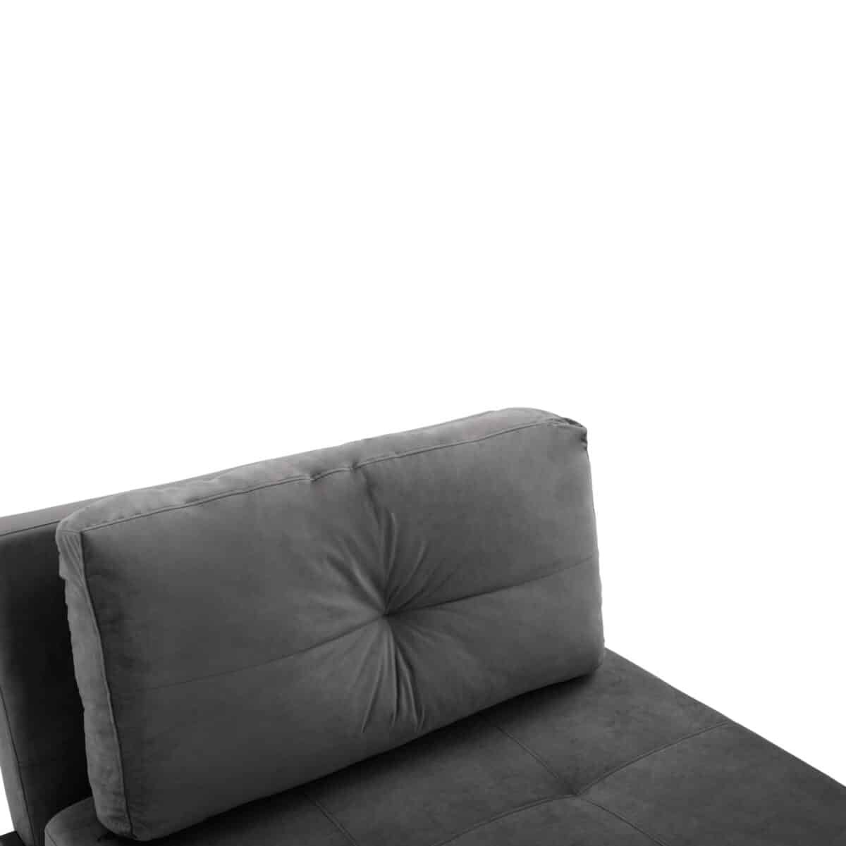 ΠΟΛΥΘΡΟΝΑ ΚΡΕΒΑΤΙ ΑΠΟ ΒΕΛΟΥΔΟ ΓΚΡΙ HM3078.11 95x92x66Υ εκ. - Image 9