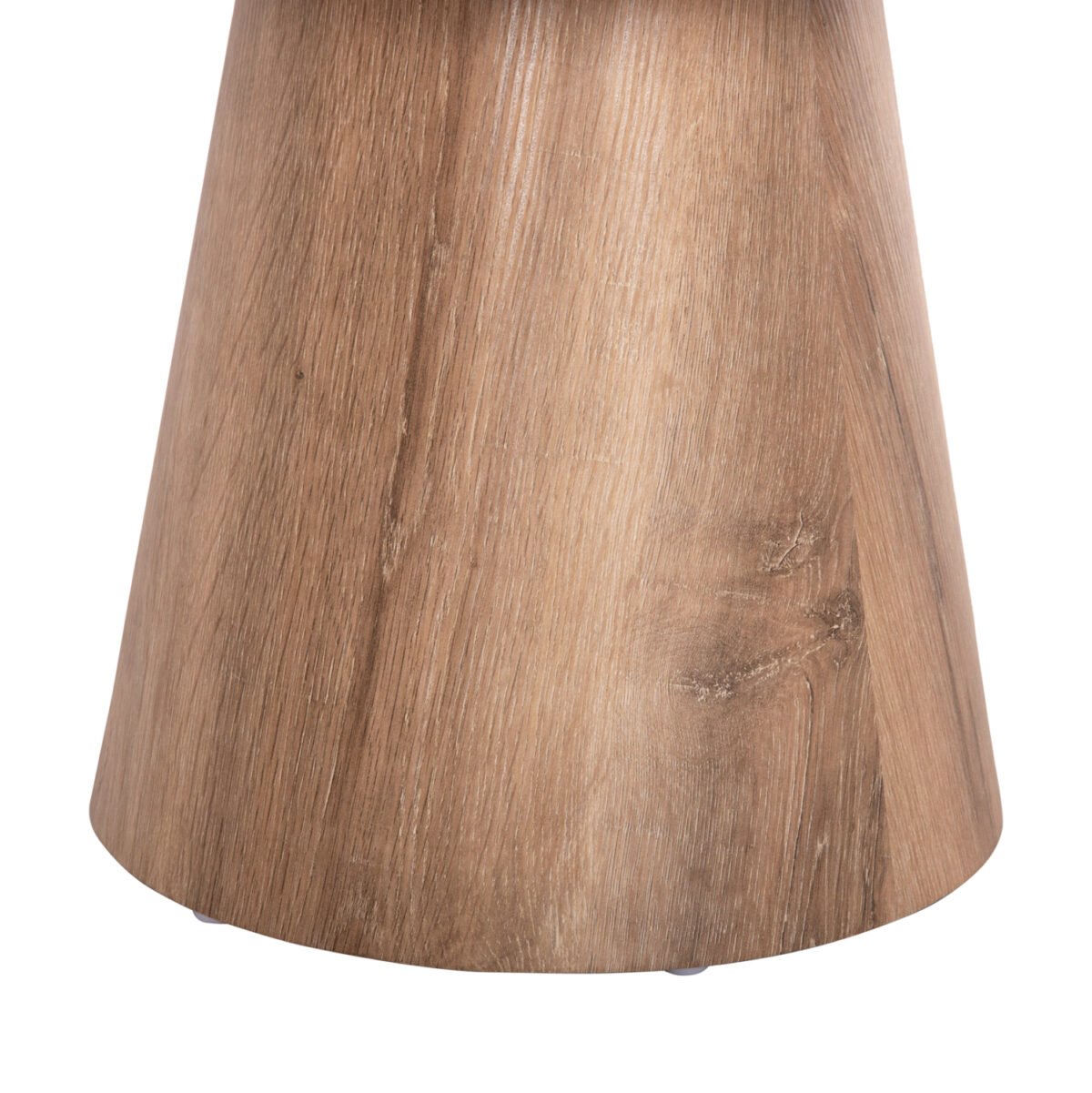 ΣΕΤ 2ΤΜΧ ΤΡΑΠΕΖΙΑ ΣΑΛΟΝΙΟΥ KARAN HM21085 MDF ΦΥΣΙΚΟ ΞΥΛΟΥ Φ80εκ & Φ45εκ - Image 6