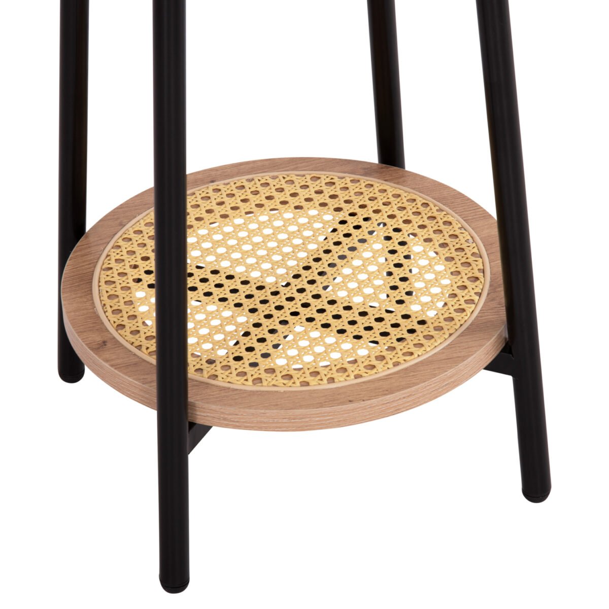 ΣΕΤ 2ΤΜΧ ΤΡΑΠΕΖΙΑ ΣΑΛΟΝΙΟΥ SEWELL HM21087 MDF-ΜΕΤΑΛΛΟ-ΣΥΝΘΕΤΙΚΟ RATTAN Φ80εκ & Φ45εκ - Image 5