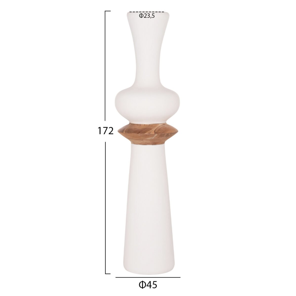 ΣΕΤ 3ΤΜΧ ΔΙΑΚΟΣΜΗΤΙΚΑ ΒΑΖΑ ΔΑΠΕΔΟΥ NEBULA HM21139.02 FIBER CEMENT-ΞΥΛΟ ΤΕΑΚ - Image 2