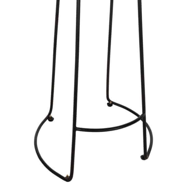 ΣΚΑΜΠΟ BAR ELEANOR HM8363.11 ΜΑΣΙΦ ΞΥΛΟ ΑΚΑΚΙΑΣ-ΜΕΤΑΛΛΟ 50x43x78Υεκ. - Image 8