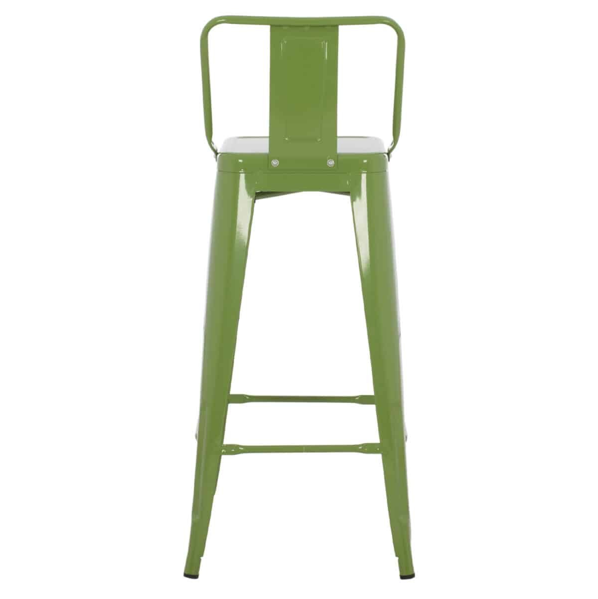 ΣΚΑΜΠΟ BAR ΜΕΤΑΛΛΙΚΟ MELITA ME ΠΛΑΤΗ ΣΕ LIGHT OLIVE GREEN HM8643.13 43Χ43Χ100Yεκ. - Image 6
