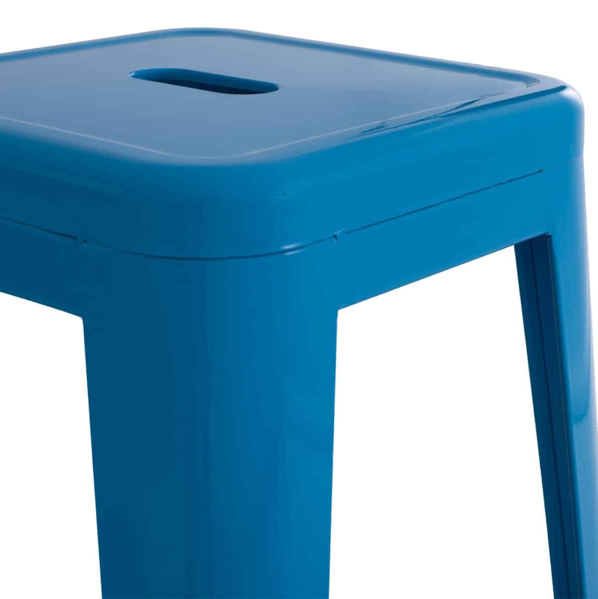 ΣΚΑΜΠΟ BAR MELITA HM8642.08 ΜΕΤΑΛΛΙΚΟ ΣΕ ΜΠΛΕ 43x43x78Υεκ. - Image 6