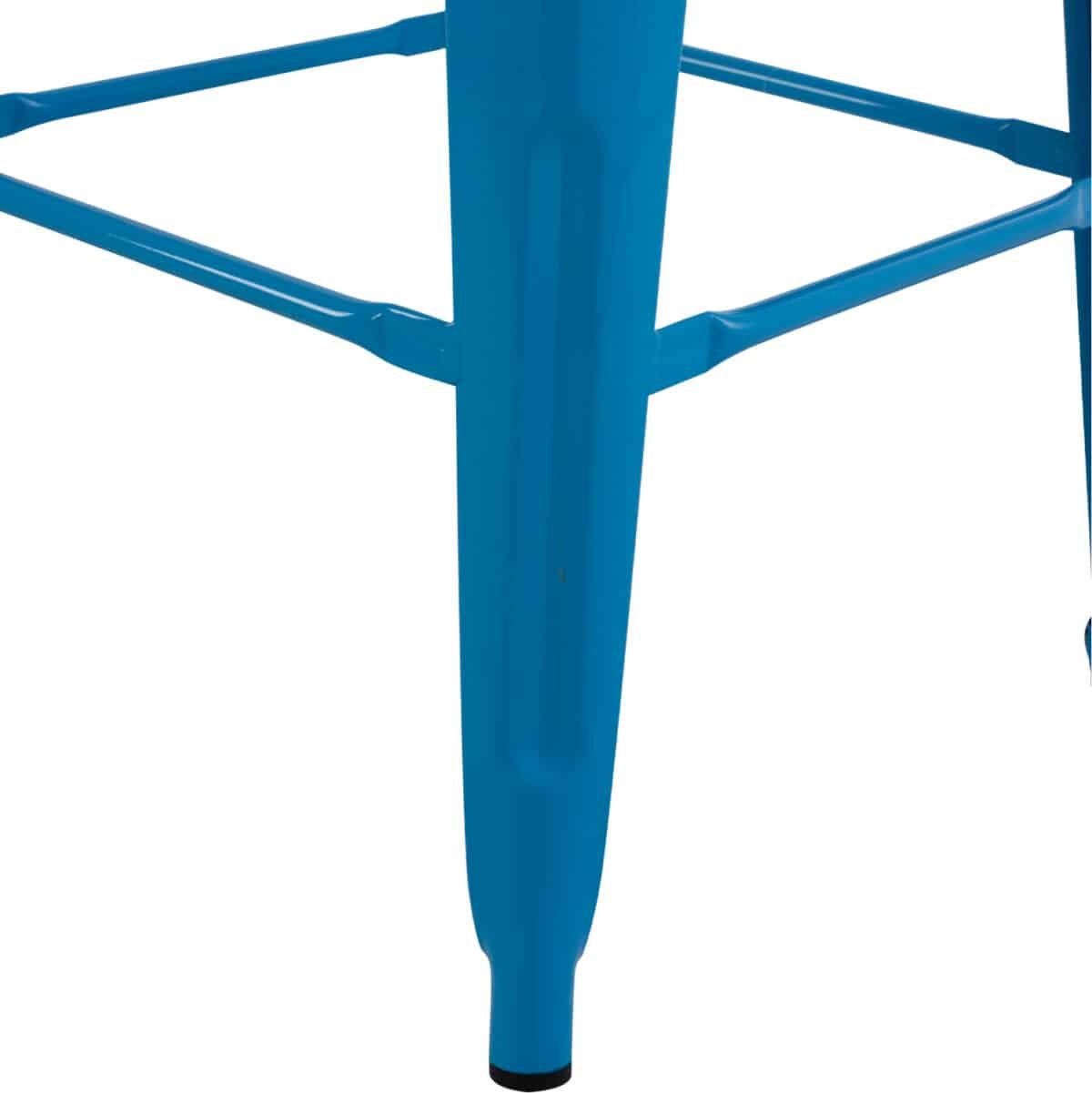 ΣΚΑΜΠΟ BAR MELITA HM8642.08 ΜΕΤΑΛΛΙΚΟ ΣΕ ΜΠΛΕ 43x43x78Υεκ. - Image 7
