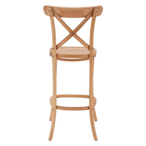 ΣΚΑΜΠΟ ΜΕΣ.ΥΨΟΥΣ GIOLIANA HM8750.01 ΑΠΟ ΟΞΙΑ ΦΥΣΙΚΟ ΜΕ PLYWOOD ΚΑΘΙΣΜΑ 46x46x101Υ εκ. - Image 6