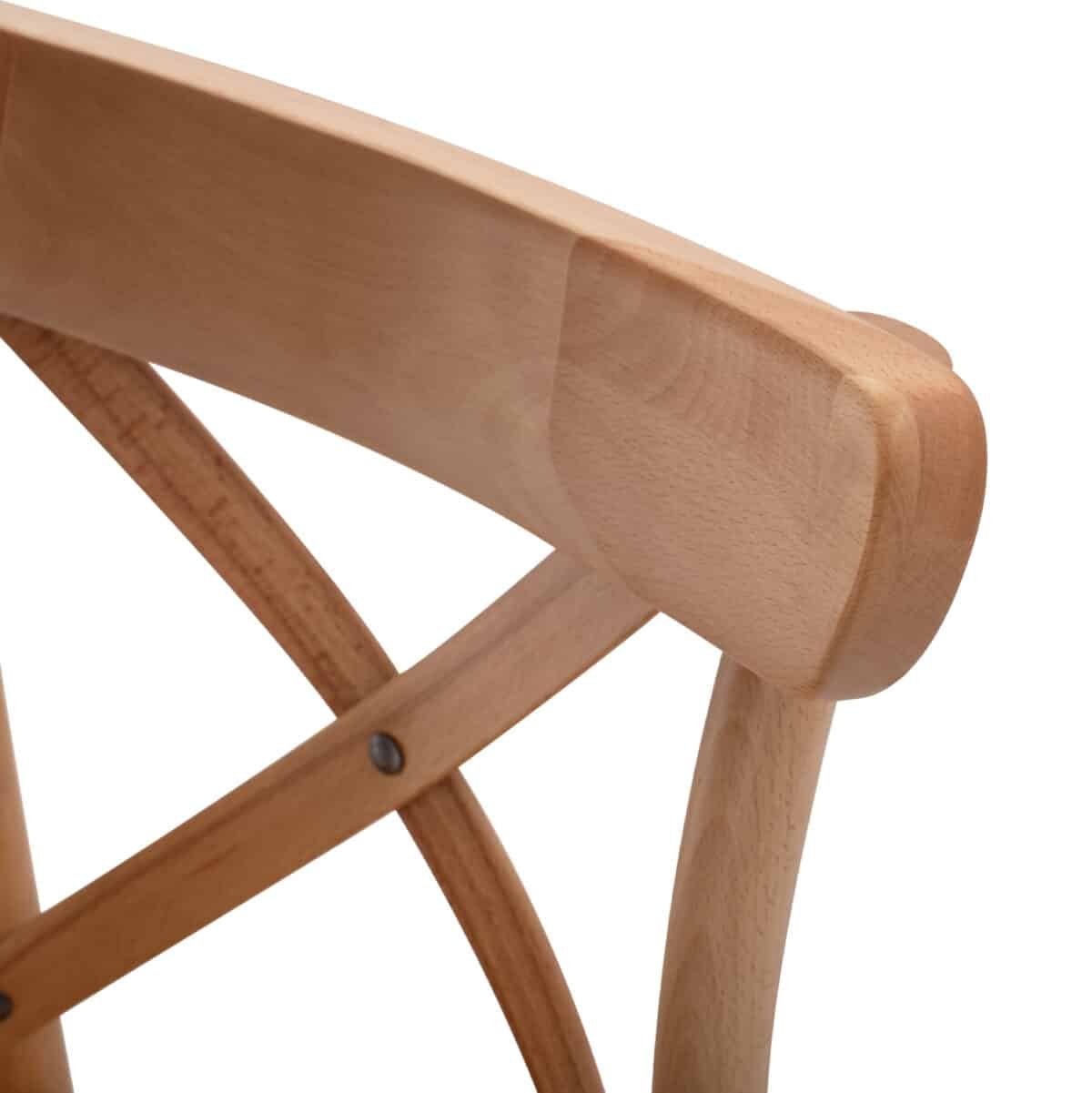 ΣΚΑΜΠΟ ΜΕΣ.ΥΨΟΥΣ GIOLIANA HM8750.01 ΑΠΟ ΟΞΙΑ ΦΥΣΙΚΟ ΜΕ PLYWOOD ΚΑΘΙΣΜΑ 46x46x101Υ εκ. - Image 7