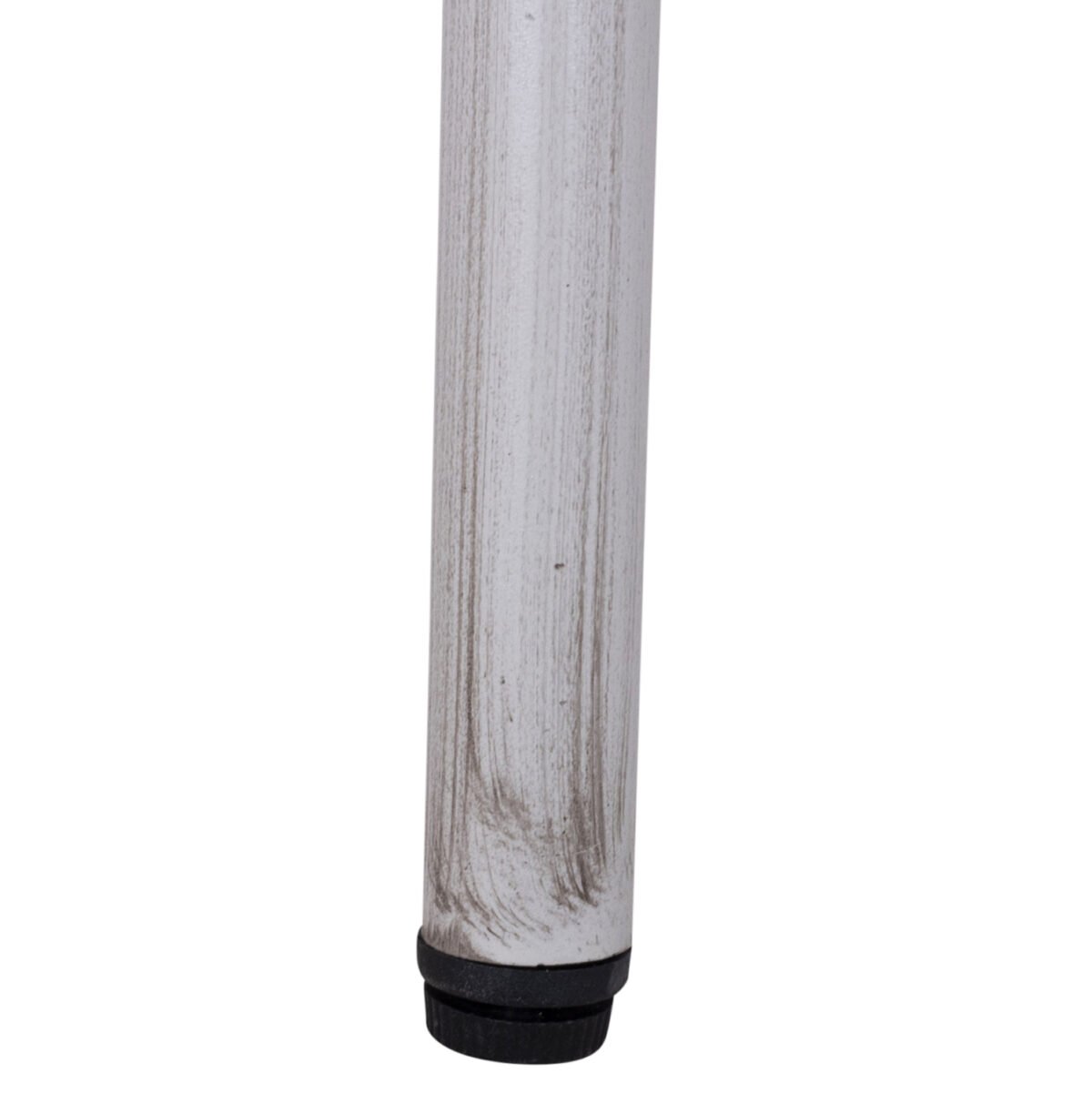 ΤΡΑΠΕΖΙ ΑΛΟΥΜΙΝΙΟΥ HARLOW 70X70X76 BAMBOO LOOK HM5568.01 ΛΕΥΚΗ ΠΑΤΙΝΑ ΜΕ ΓΥΑΛΙ - Image 7